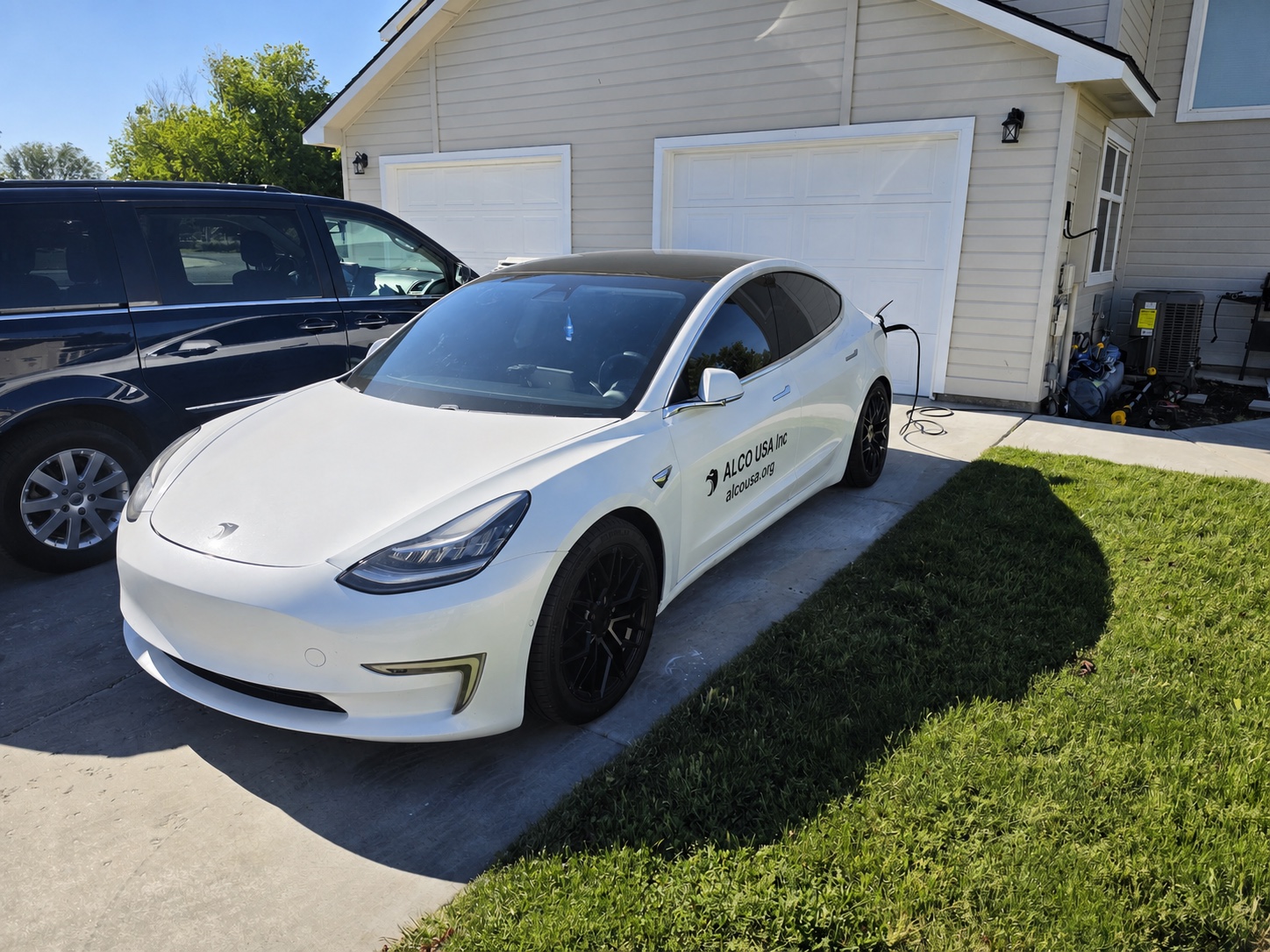 A former ALCO Tesla field-service vehicle.