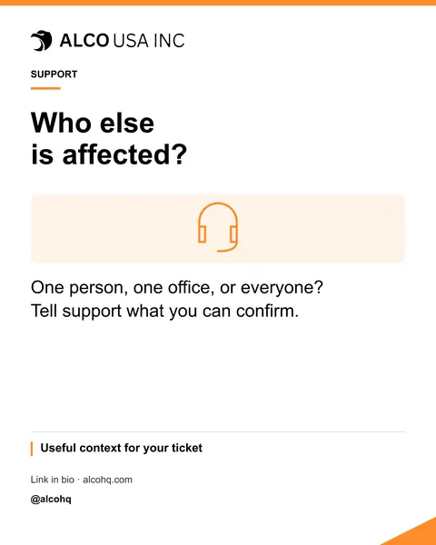Who else is affected?