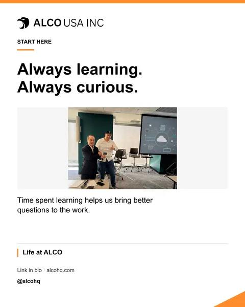 Always learning. Always curious.