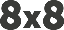 8×8